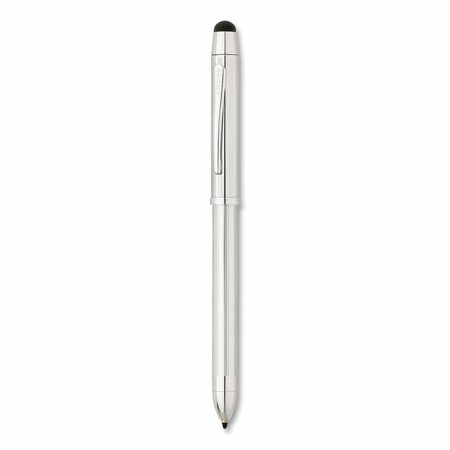 Cross Ballpoint Pen, Chrome Barrel, Black/Red AT0090-1